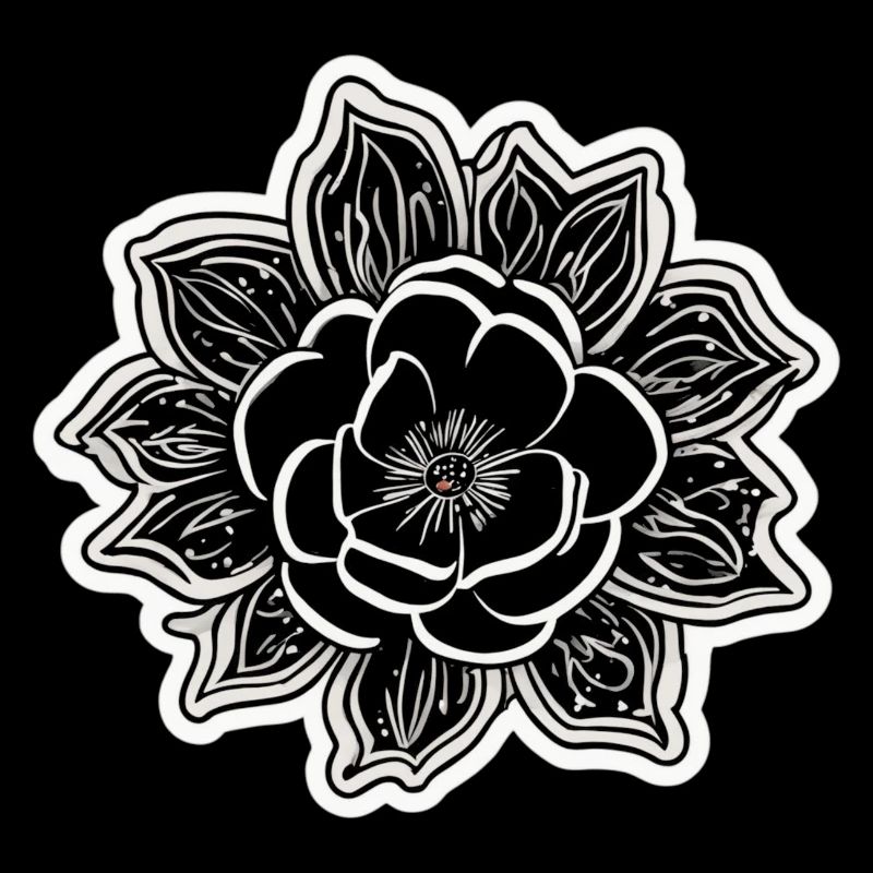 Die Schönheit und der Charme einer einfarbigen Blume