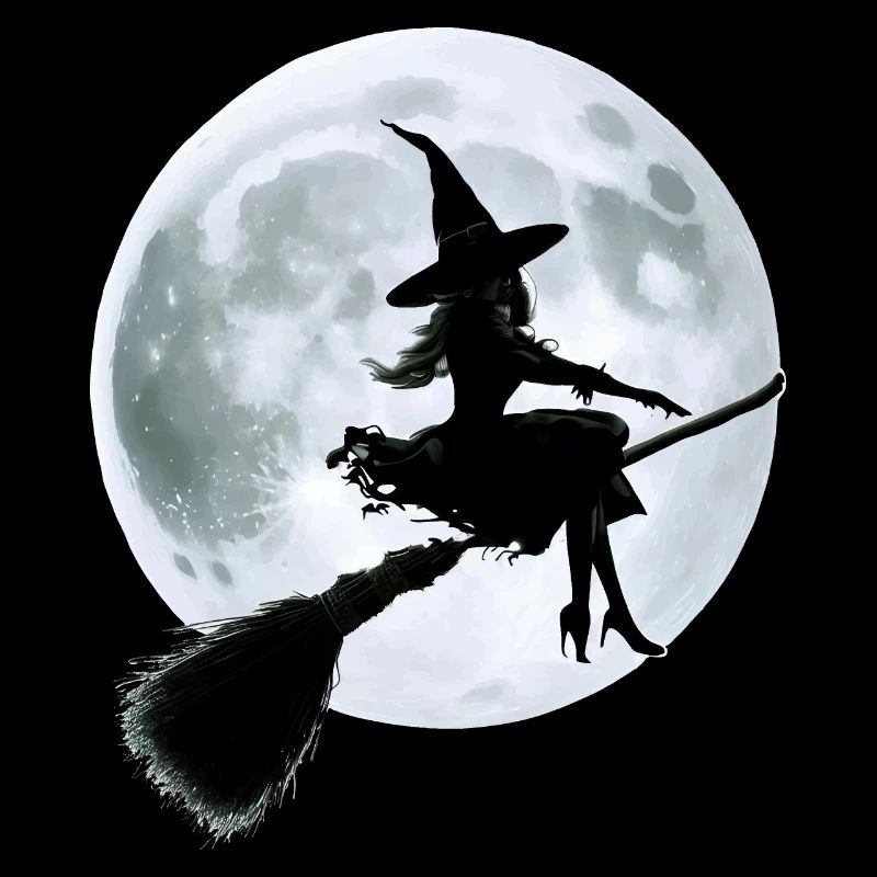 Witch on a Broom
