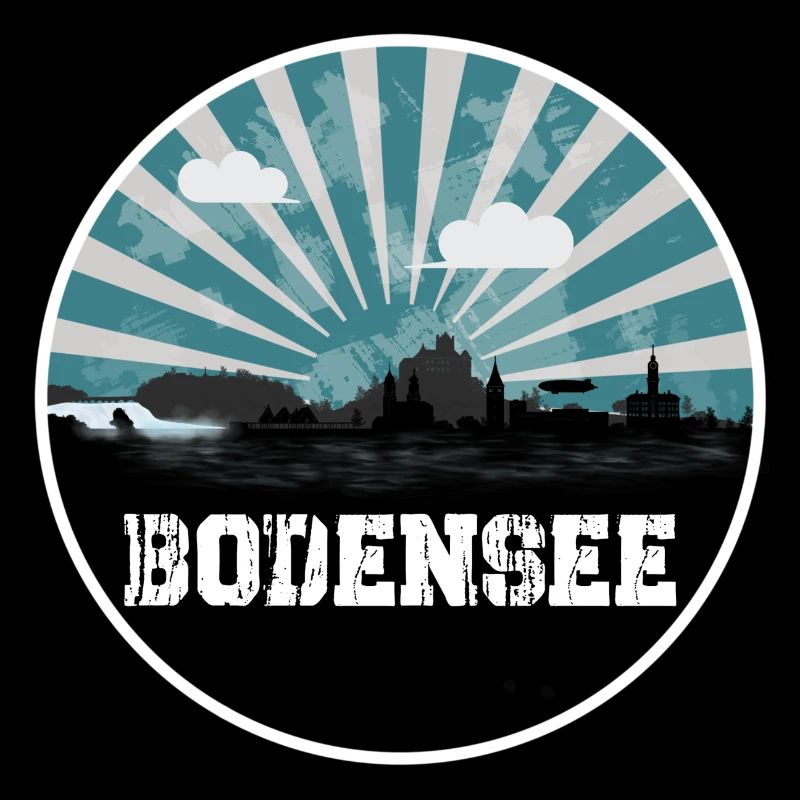 Bodensee Blue Hour Skyline