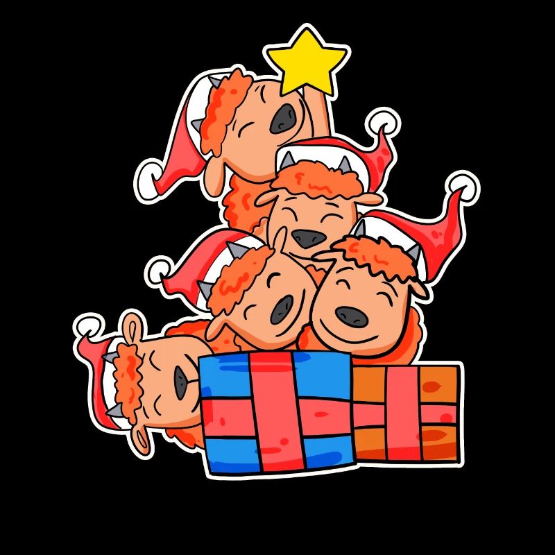 Bison Weihnachtsbaum Weihnachten