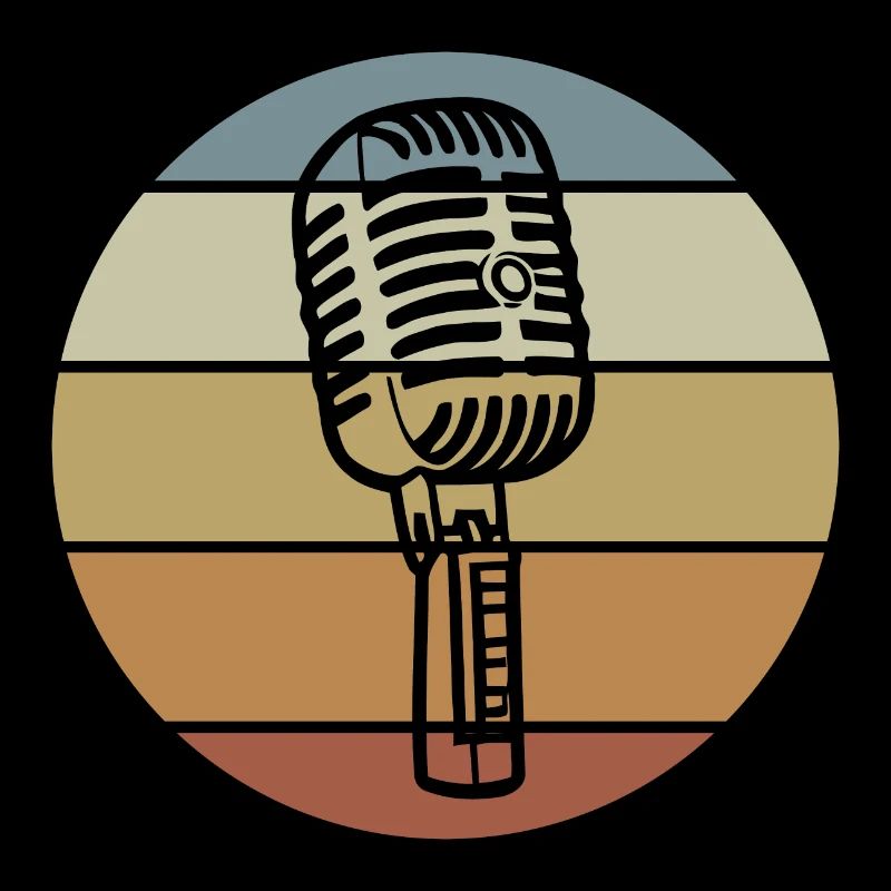 Microphone rétro