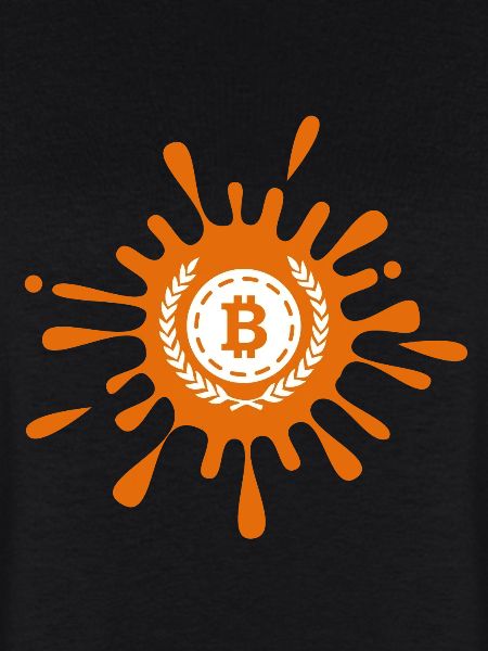 Bitcoin Crypto Cryptocurrency Splash