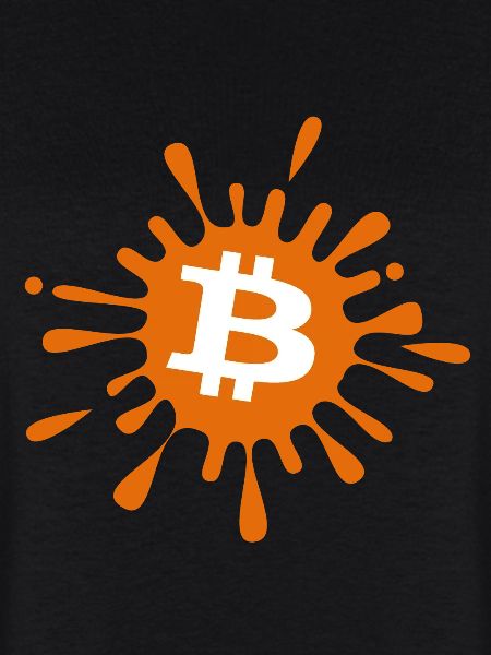 Bitcoin Crypto Cryptocurrency Splash