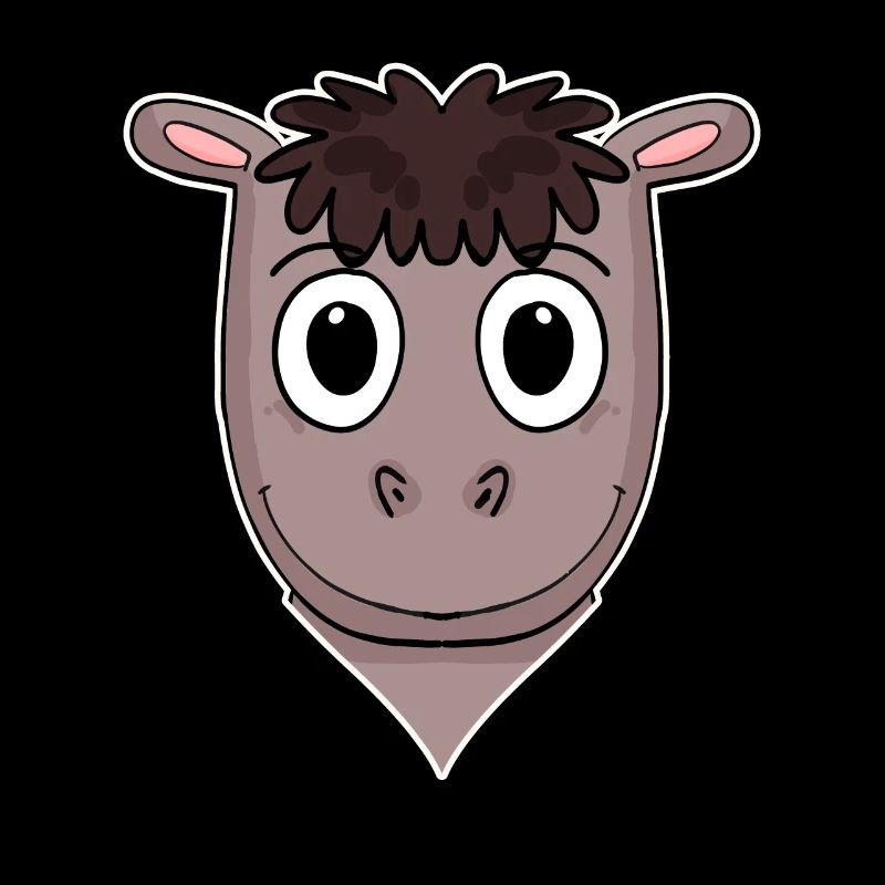 Tête d’animal de cheval Tête d’animal