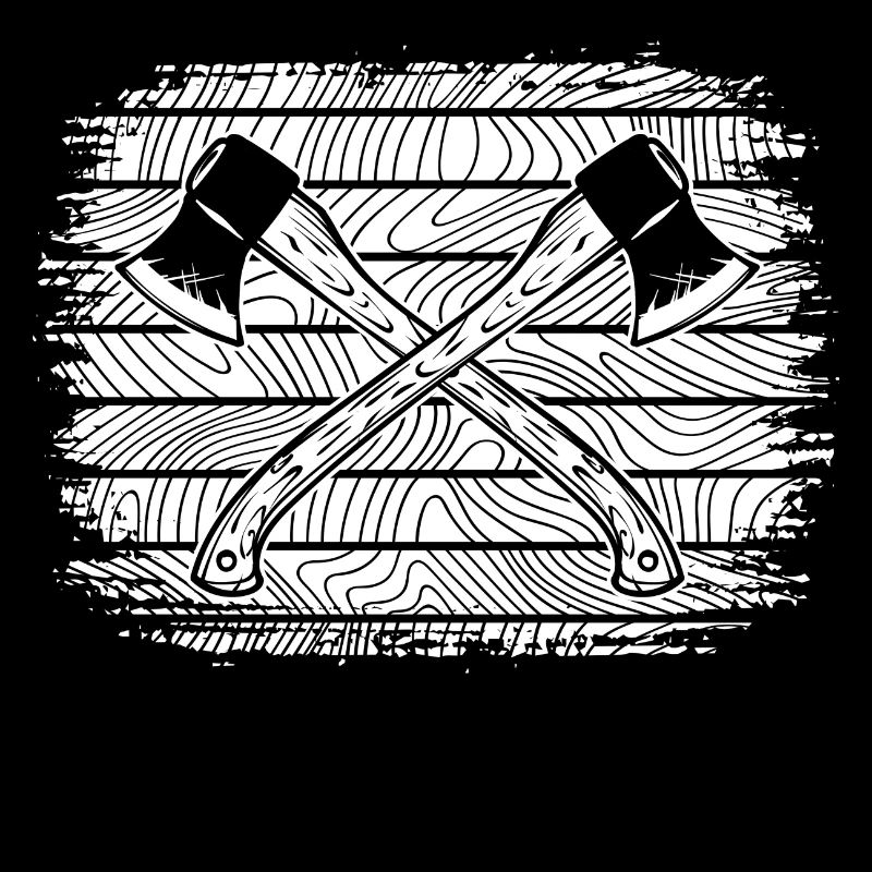 hache, bûcheron, menuiserie, menuiserie, menuiserie, forestier,