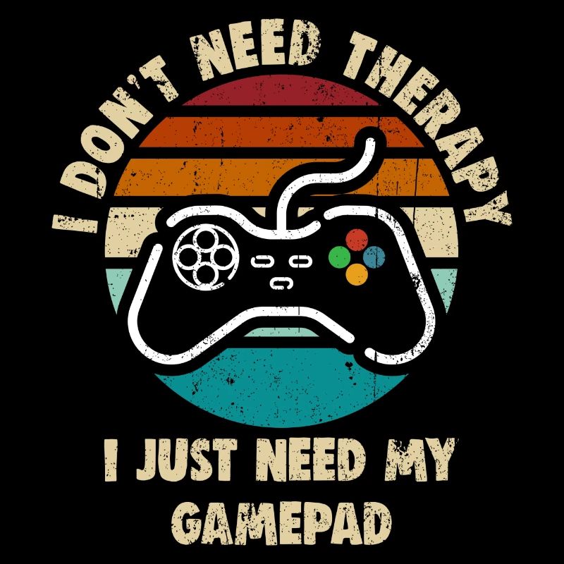 Thérapie par manette de jeu Retro Sunset