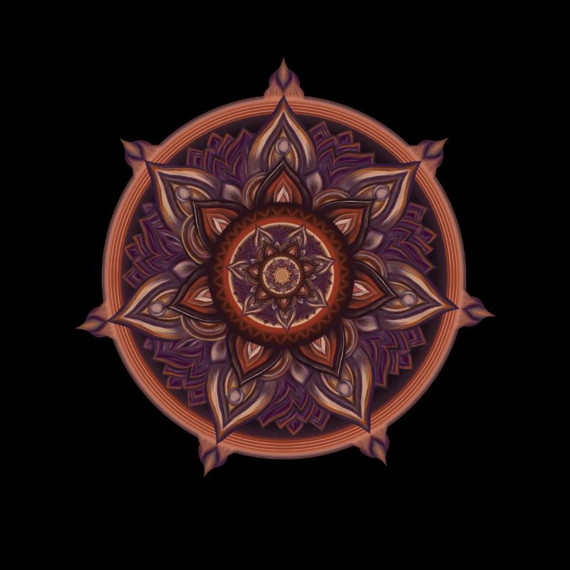 Symbolic Compass – Ornament Illustration