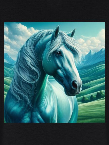 Cheval bleu