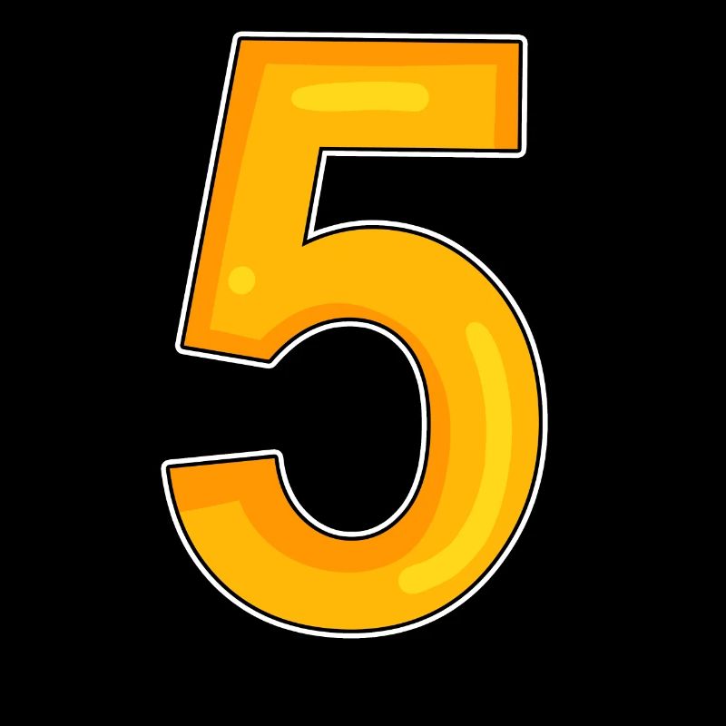 Zahl 5