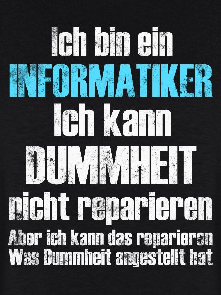 Informatiker Informatik
