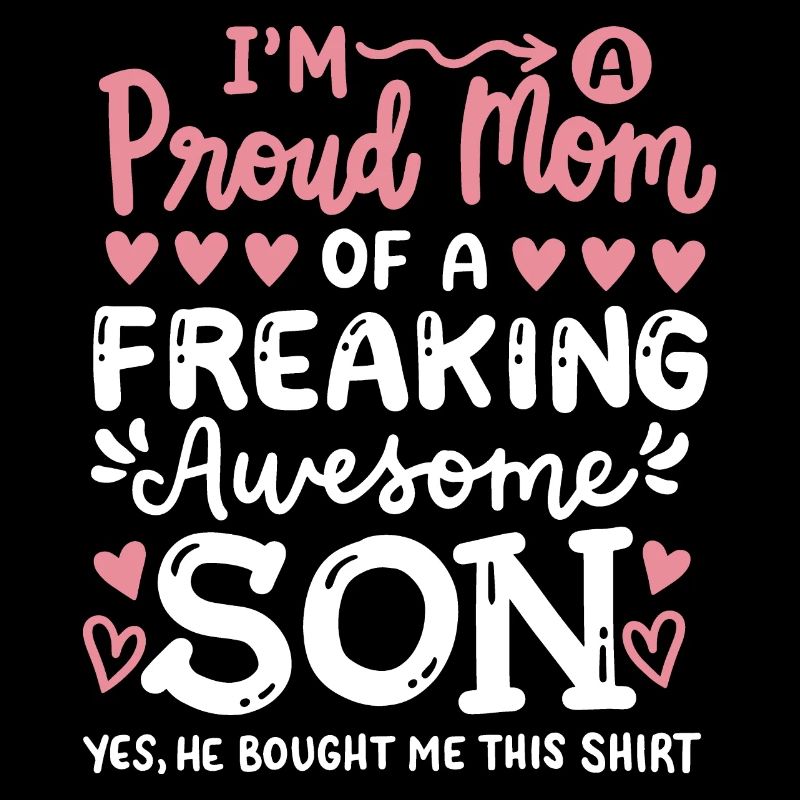 Stolze Mutter Sohn Muttertag