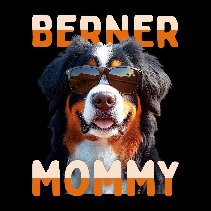 Berner Sennenhund Mom Mama Muttertag Berner Mommy