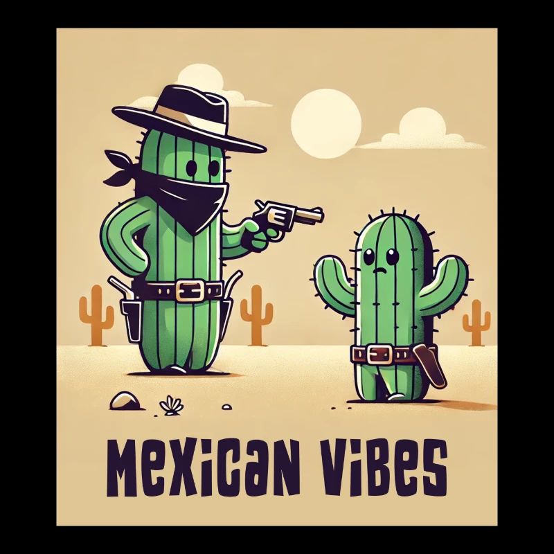 Mexico cactus design