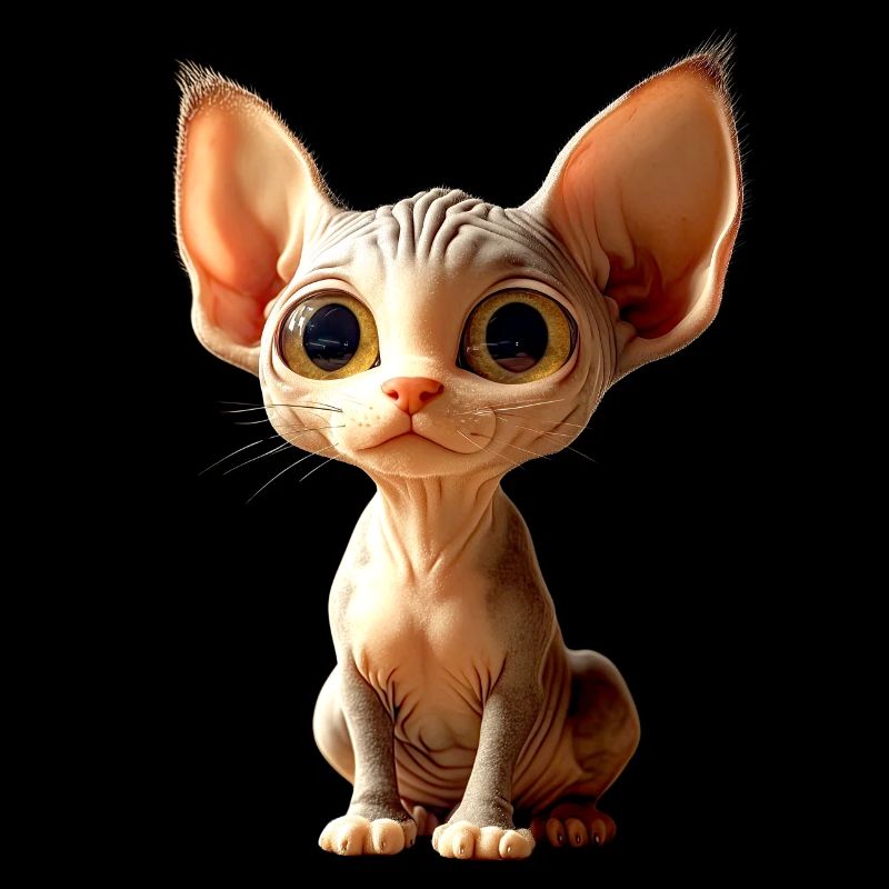 Chat Sphynx Chat Sphynx Chat Canadien Mignon Sphinx