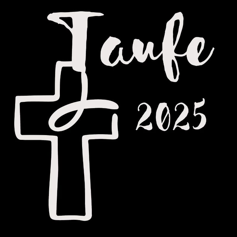 Baptism 2025 Fish Dips in Cross 3D Effect