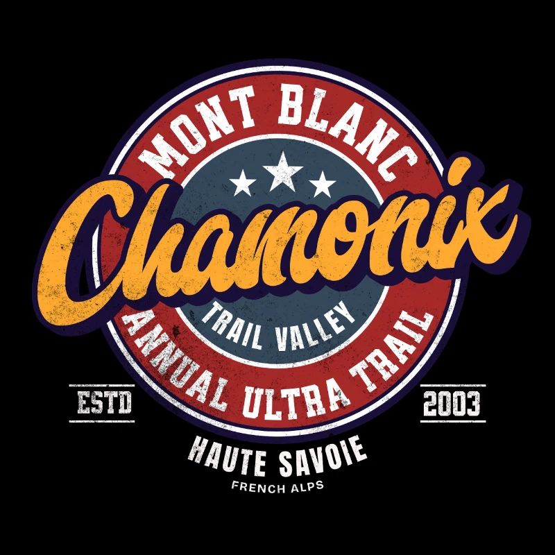 Mont Blanc Ultra Trail Chamonix Trail Patch