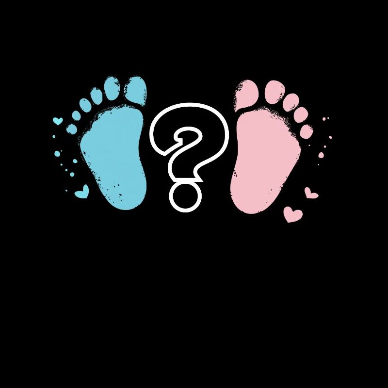 Empreintes Bébé Pastel et Question
