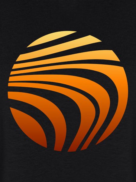 Motif Dégradé Orange