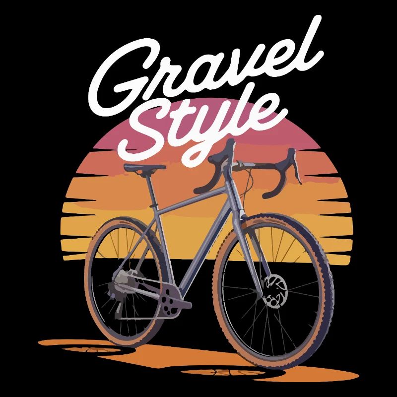 Gravel Style Retro Gradient