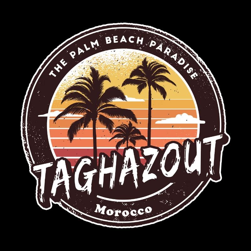Taghazout Morocco Palm Trees Design