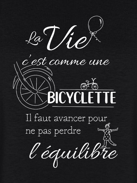 Citation : bicyclette