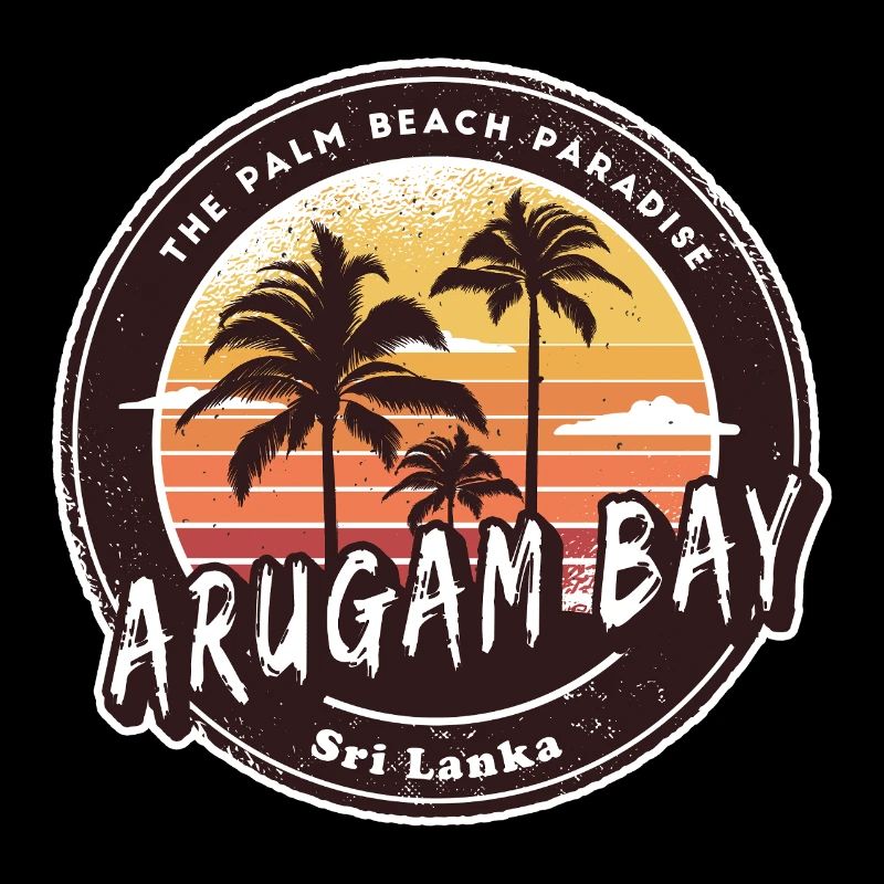 Conception de la plage d’Arugam Bay au Sri Lanka