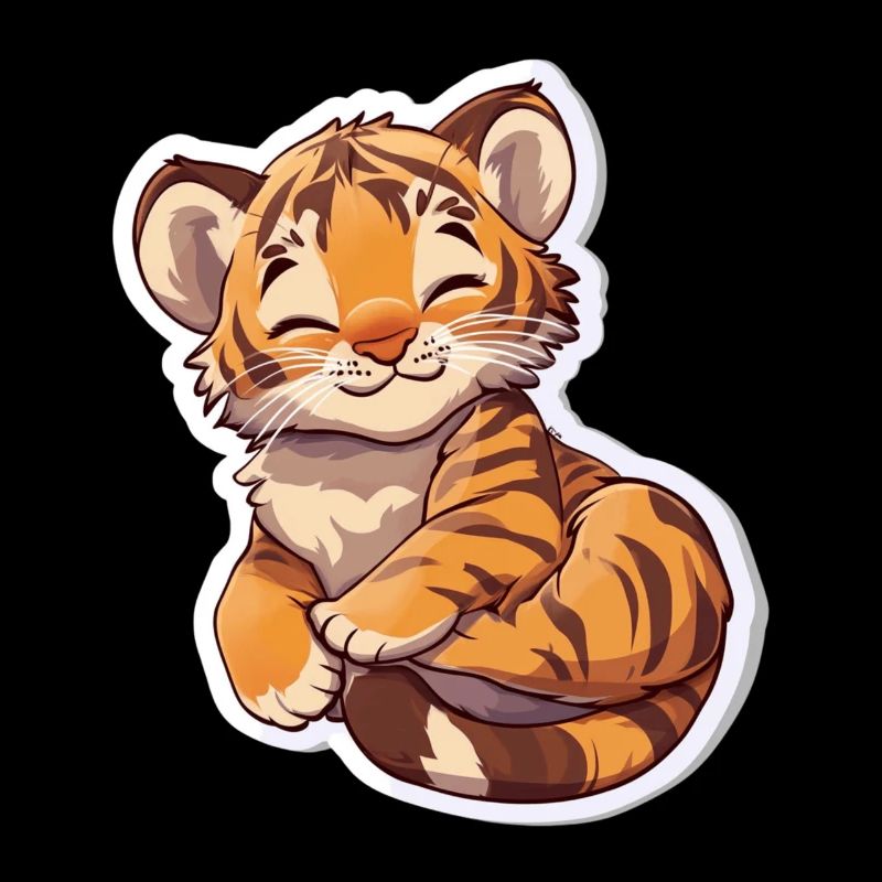 Cute Tiger – Fun Gift Idea for Kids