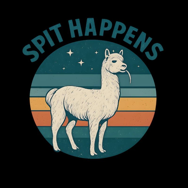 Spit Happens Witziges Alpaka