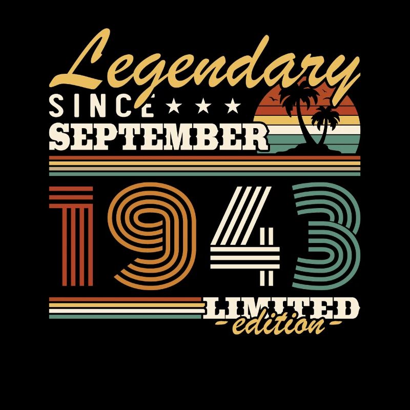 September 1943 Vintage Birthday Gift