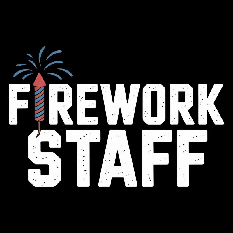 Firework Stuff Party Crew Jour de l'Indépendance 4e