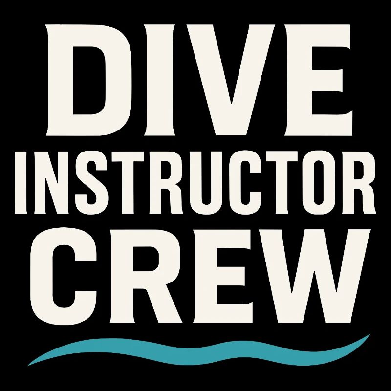 Scuba Instructor Dive Crew Pride Lehren Unter