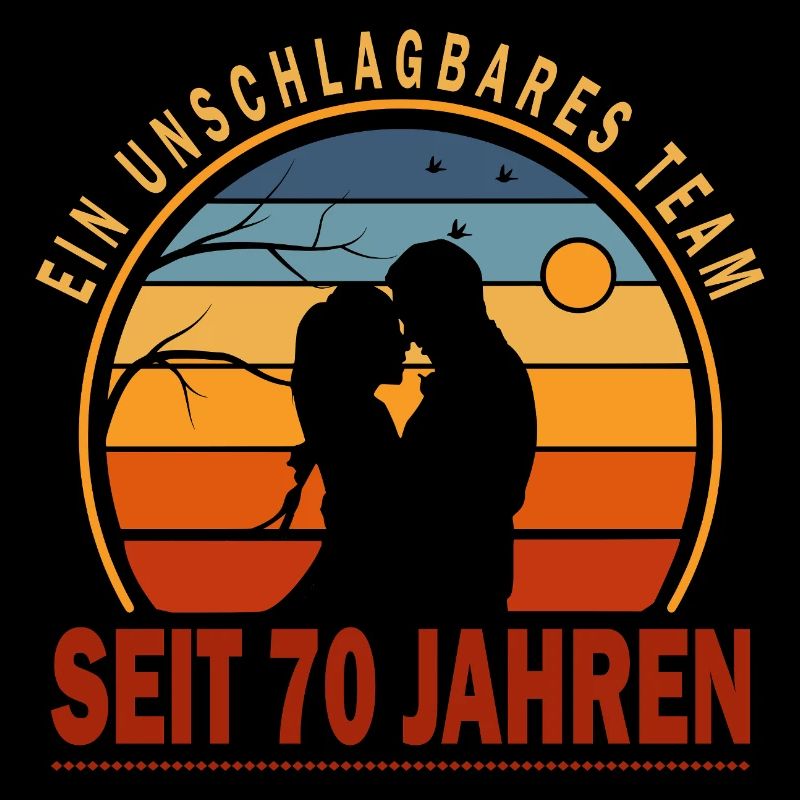 70 ans de relation Anniversaire de mariage