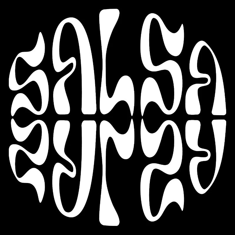 Salsa Pulse Circular Typography