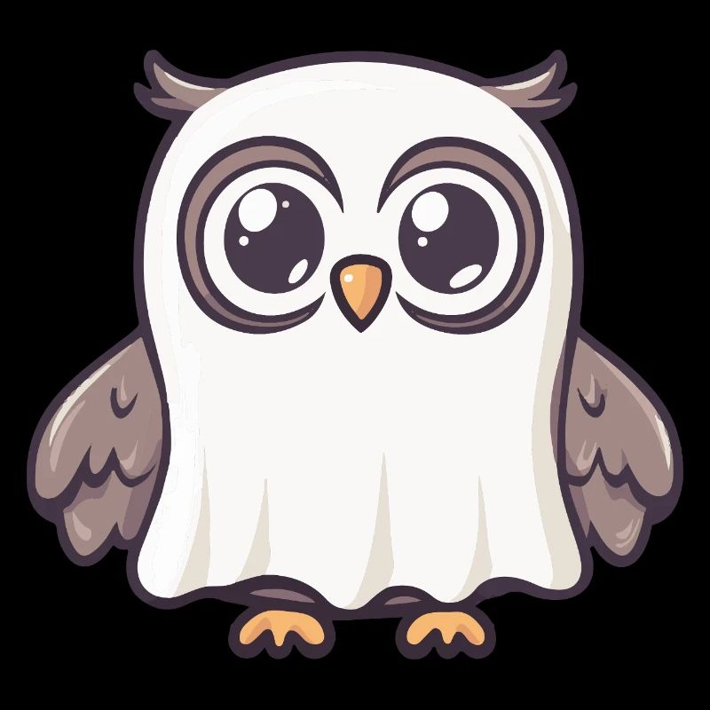 Eule Halloween Geist