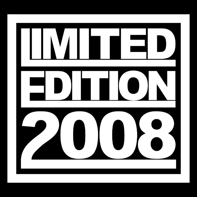 Edition Limitée 2008 Design Anniversaire