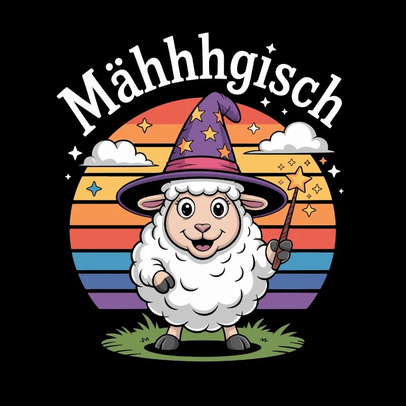 Mowgish Sheep Wizard Rainbow