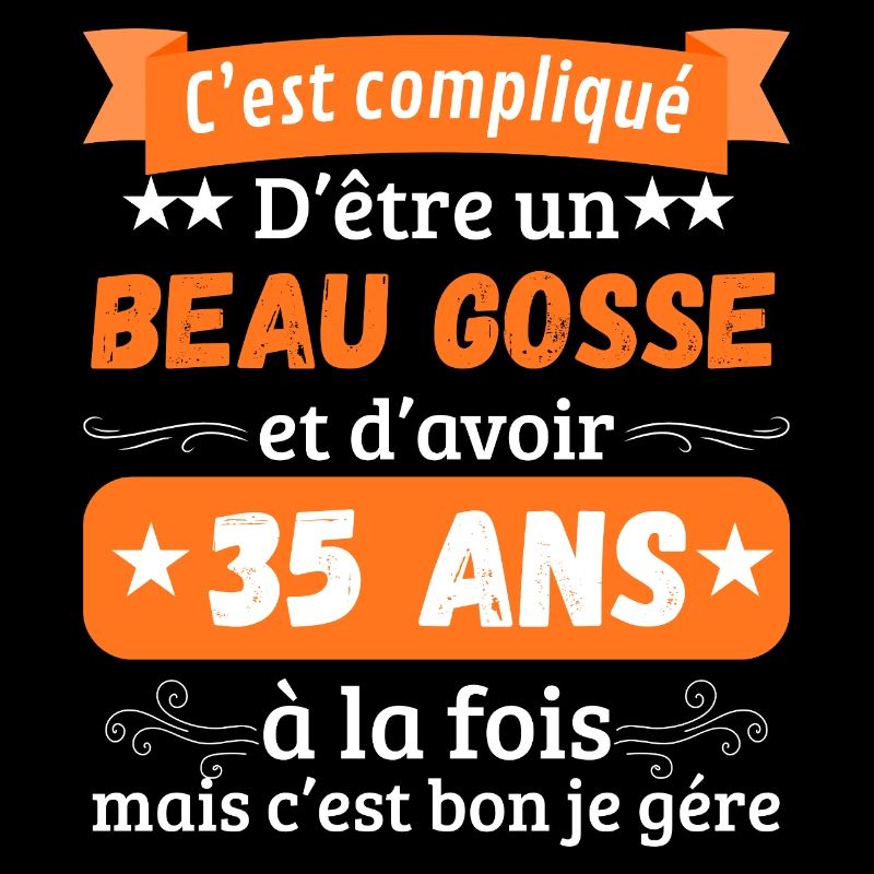 Funny Original 35th Birthday Gift Idea Man