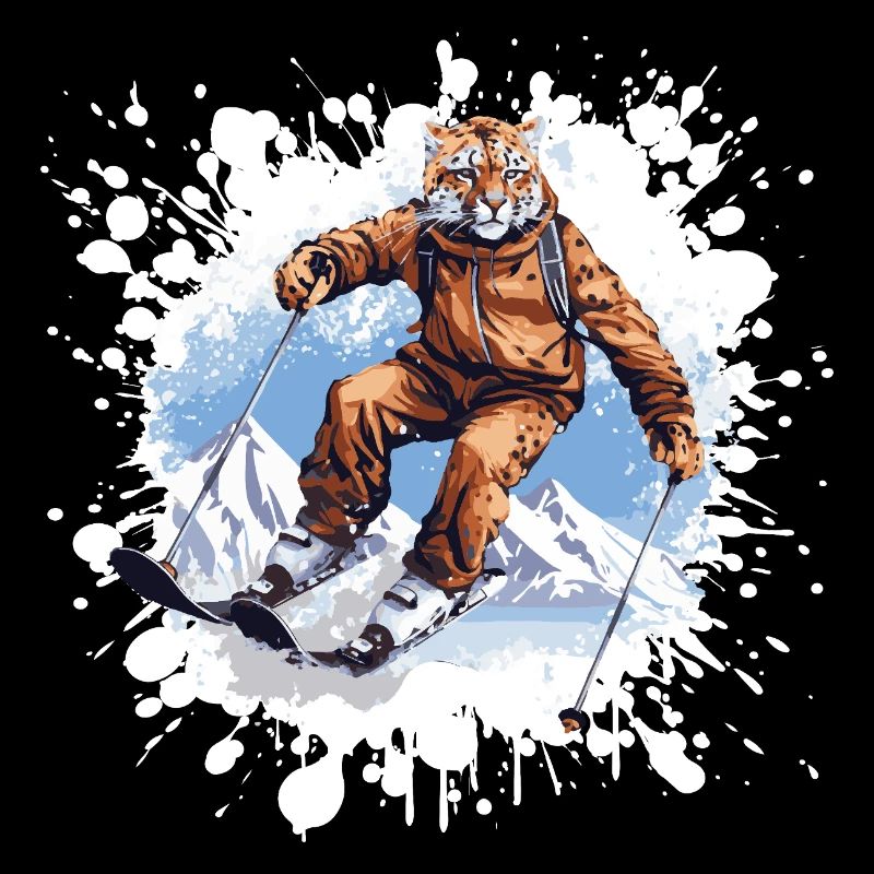 Gepard Ski Skifahren
