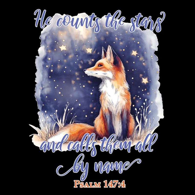 Fuchs Bibelvers Christlich