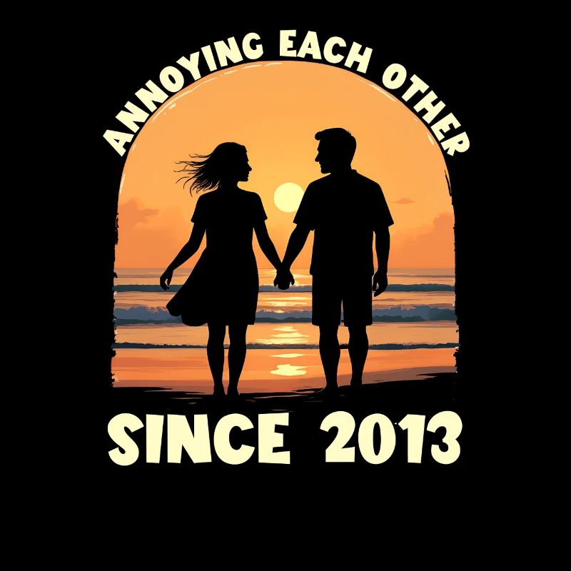 We've been bugging each other since 2013