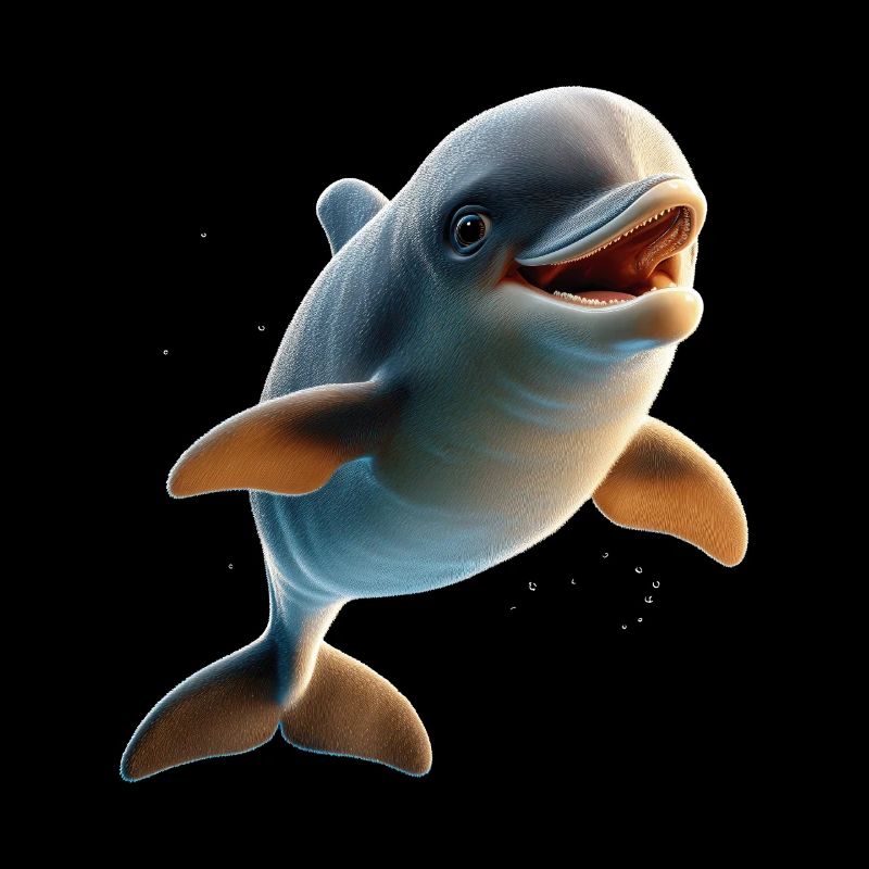 Dauphin Plongeur Dauphins Océan Dauphins mignons Dauphin