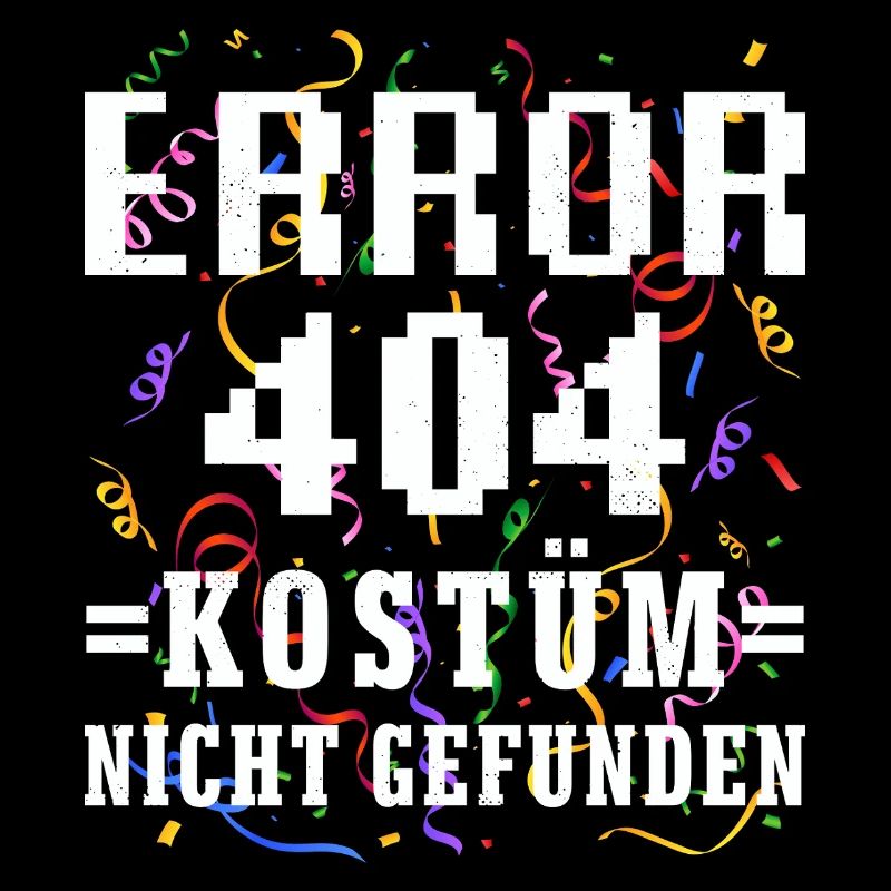 Carnival Carnival Error 404 Funny Costume Replacement