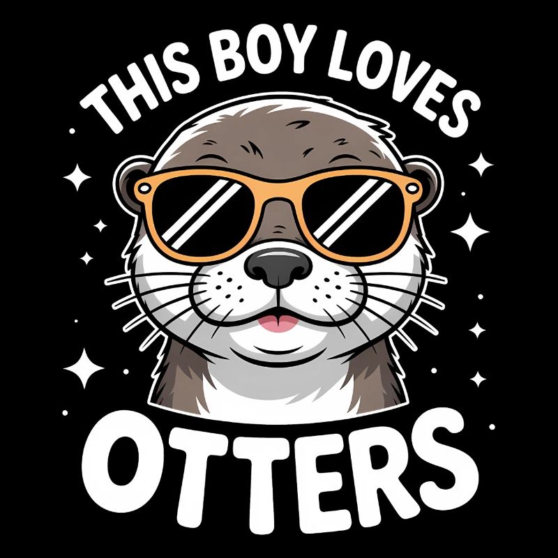 Otter Saying Guys Funny Otter Gift