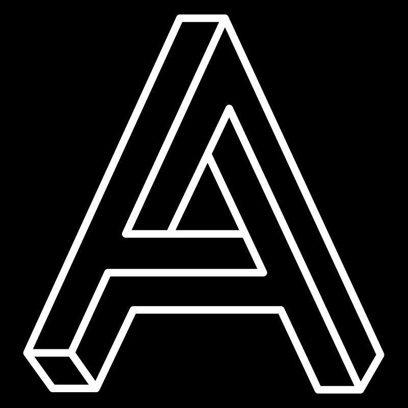 Impossible Form A – Optical Illusion Geometry