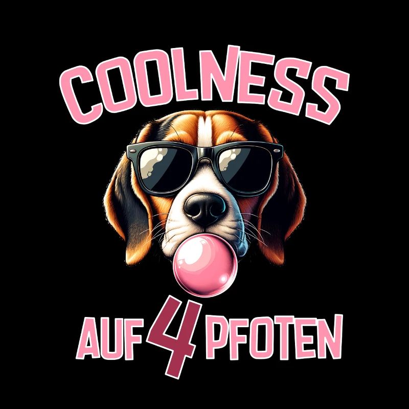 Bubble Trouble Dog With Sunglasses
