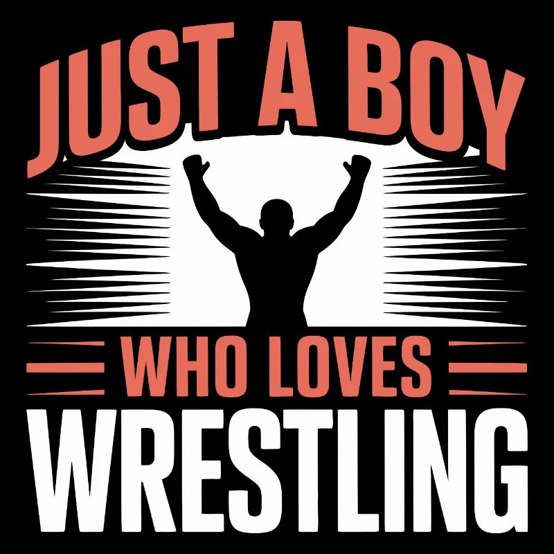 Nur ein Junge, der Ringen liebt