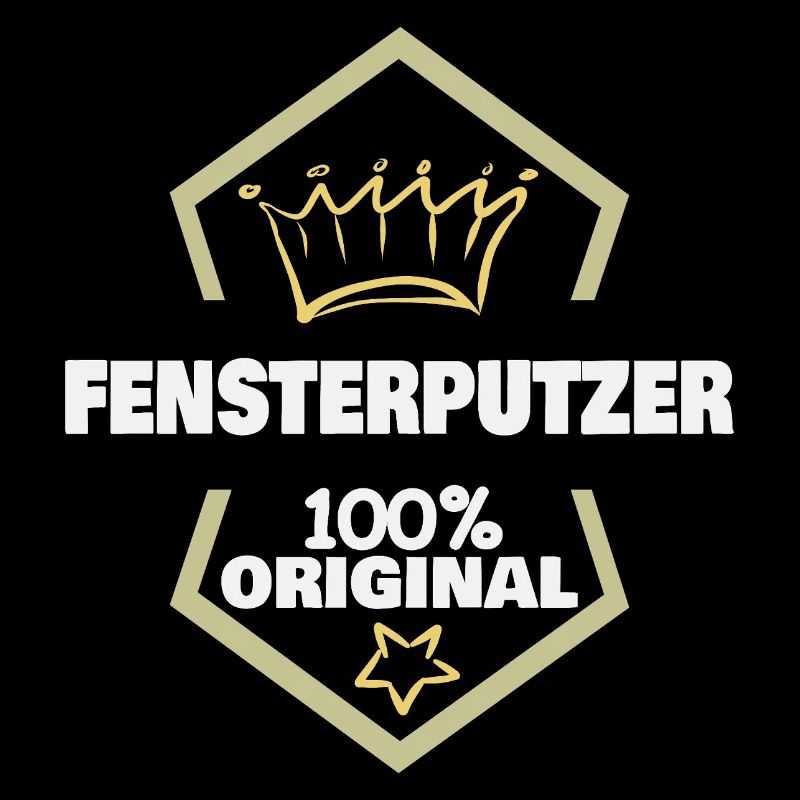 Fensterputzer als Arbeit