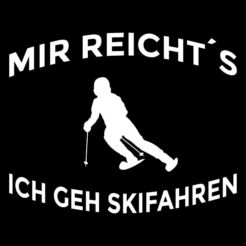 I've had enough, I'm going skiing