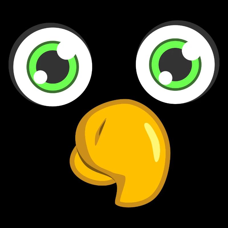Cute Parrot Face Minimal Funny Bird DIY Costume