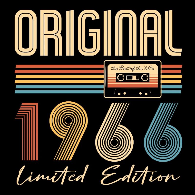 60. Geburtstag 60 Jahre Original 1966